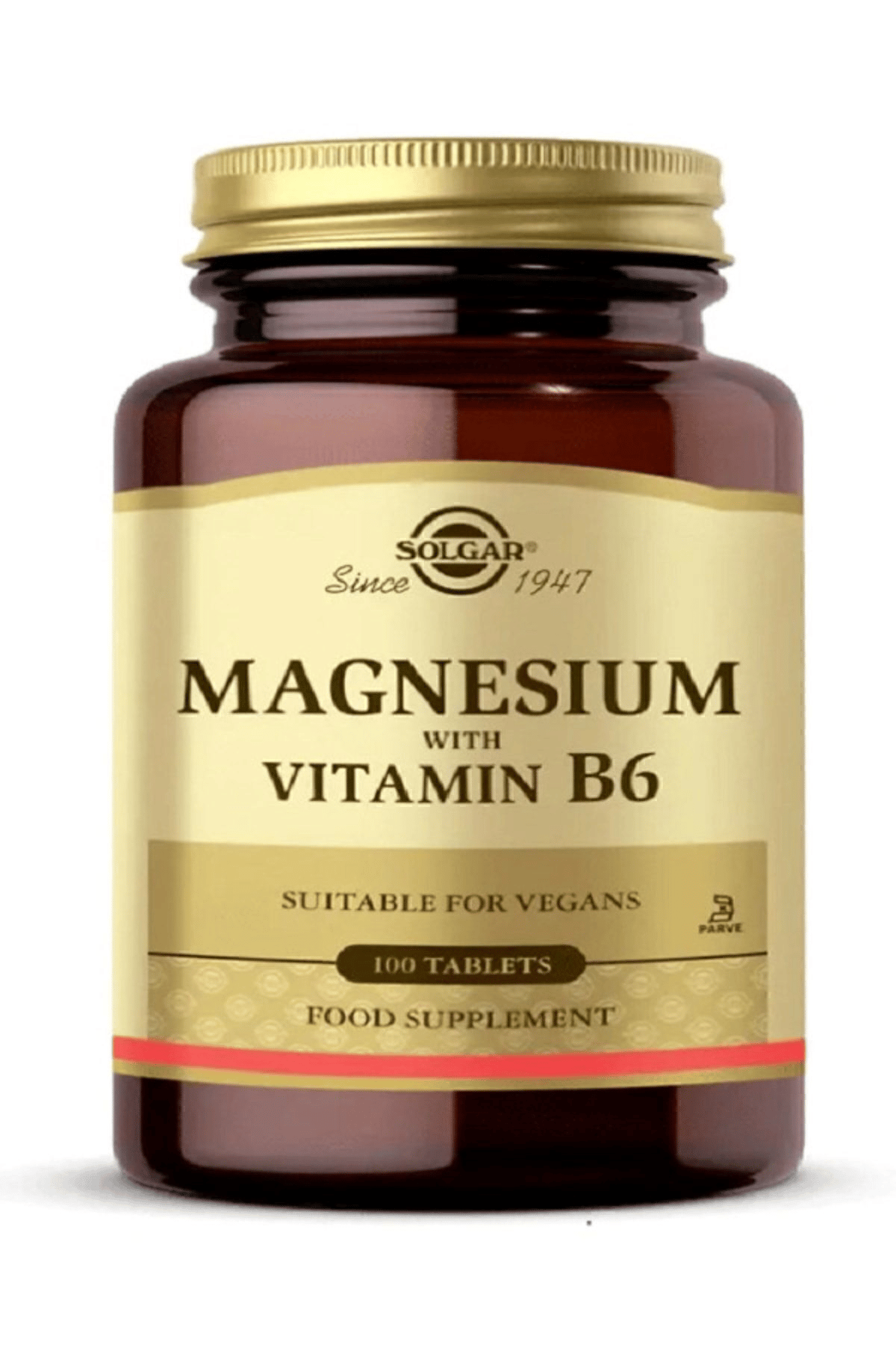 Magnesium With Vitamin B6 100 Tablet (magnesyum Magnezyum)