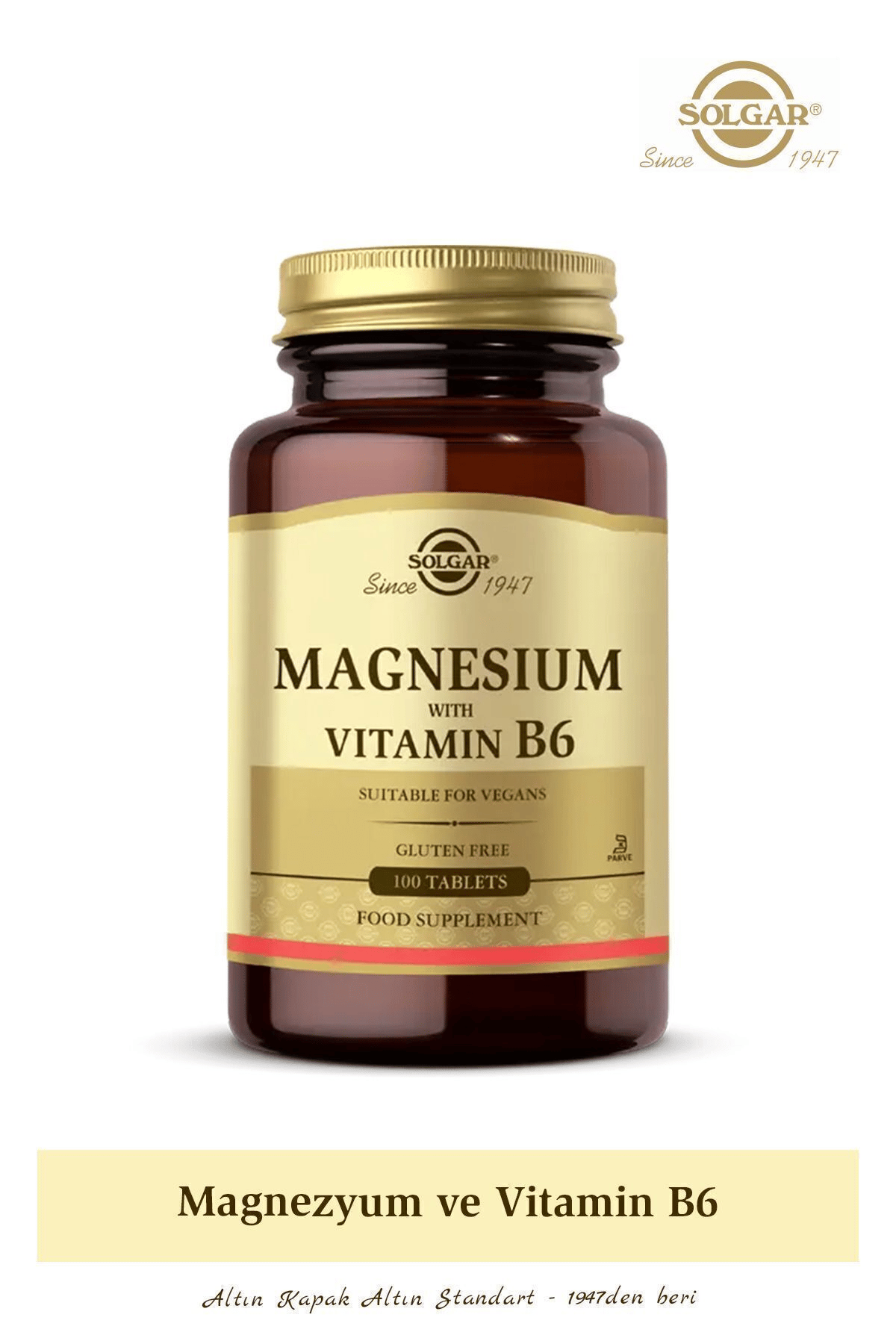 Magnesium With Vitamin B6 100 Tablet (MAGNESYUM MAGNEZYUM)