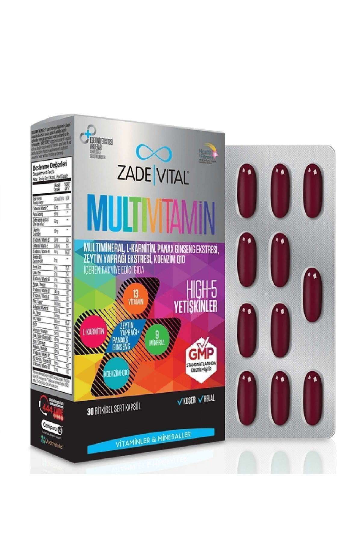 Multivitamin 30 Kapsül