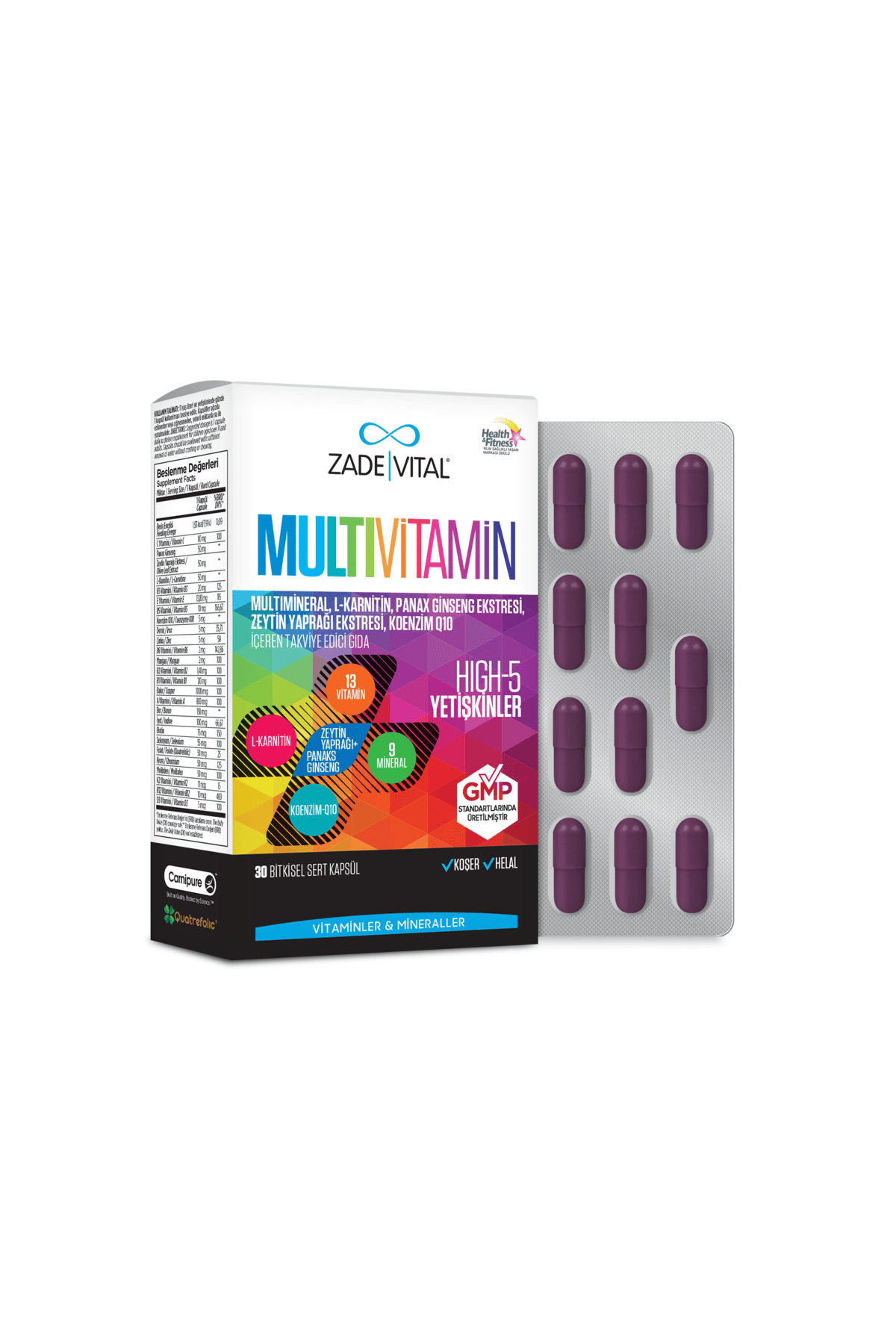 Multivitamin 30 Kapsül