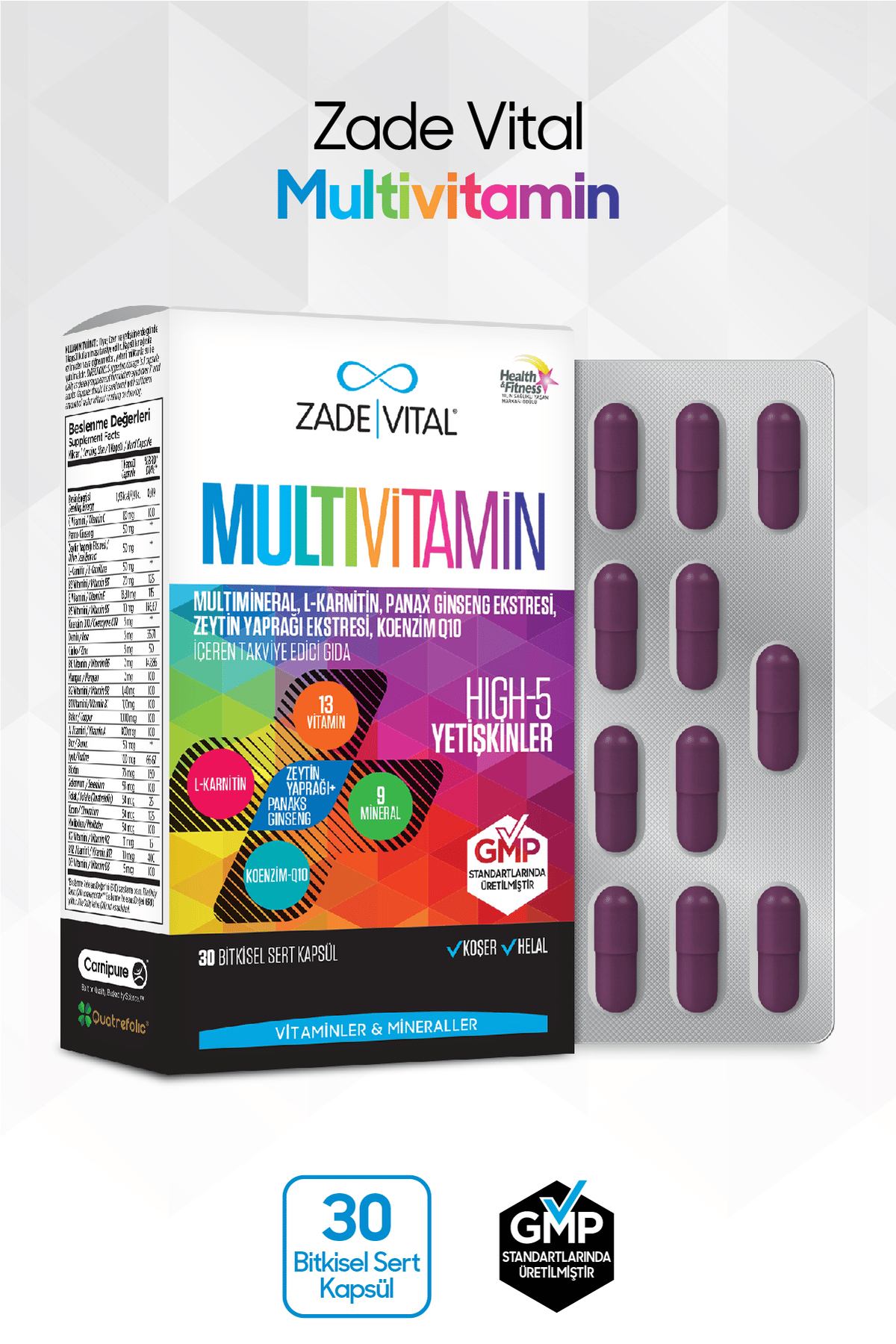 Multivitamin 30 Kapsül