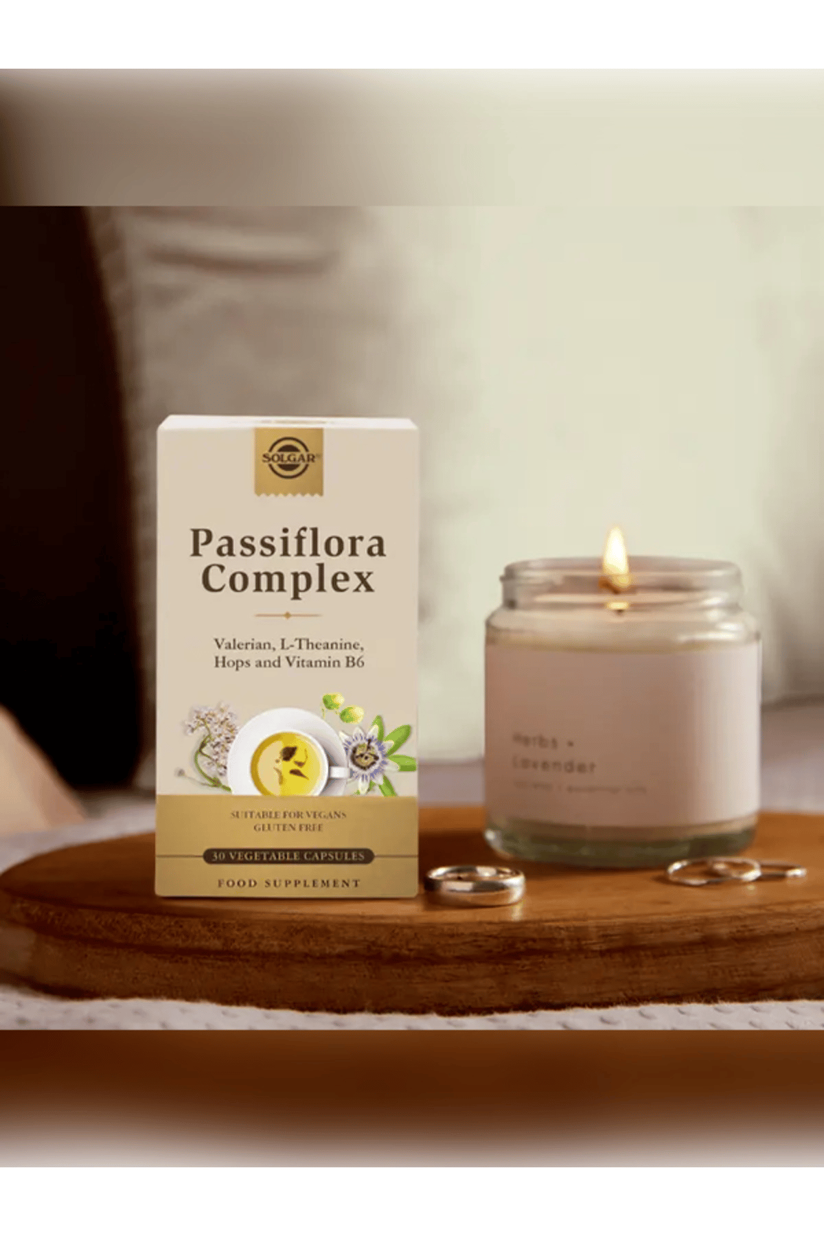 Passiflora Complex (Kediotu, Passiflora ve Şerbetçiotu ekstres) 30 Kapsül