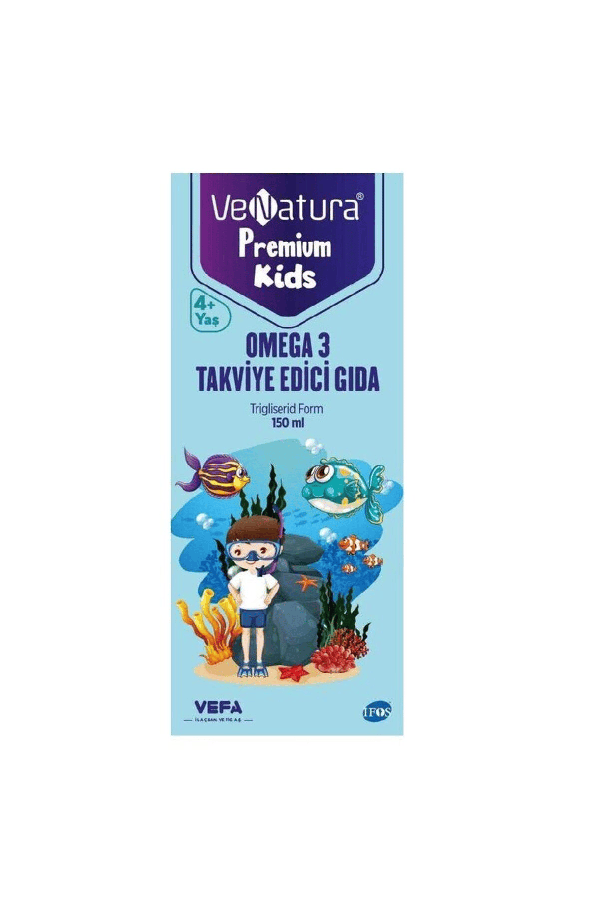 Premium Kids Omega3 Şurup 150ml