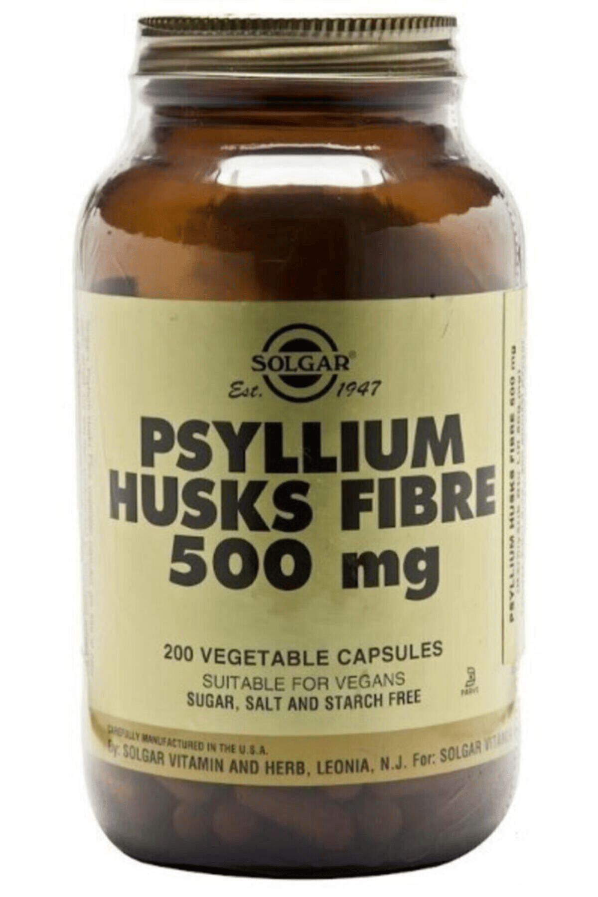 Psyllıum Husks 500 mg 200 kapsül