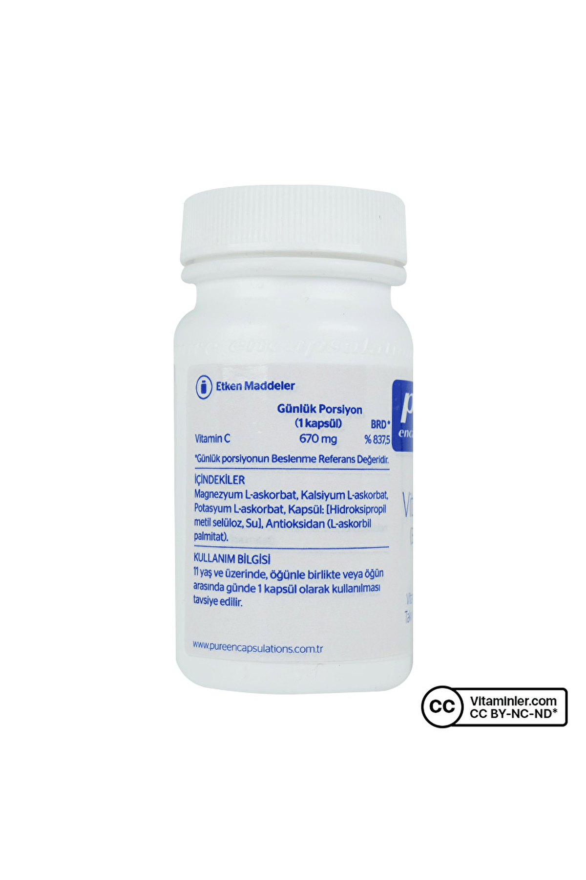 Vitamin C Buffered 30 Kapsül