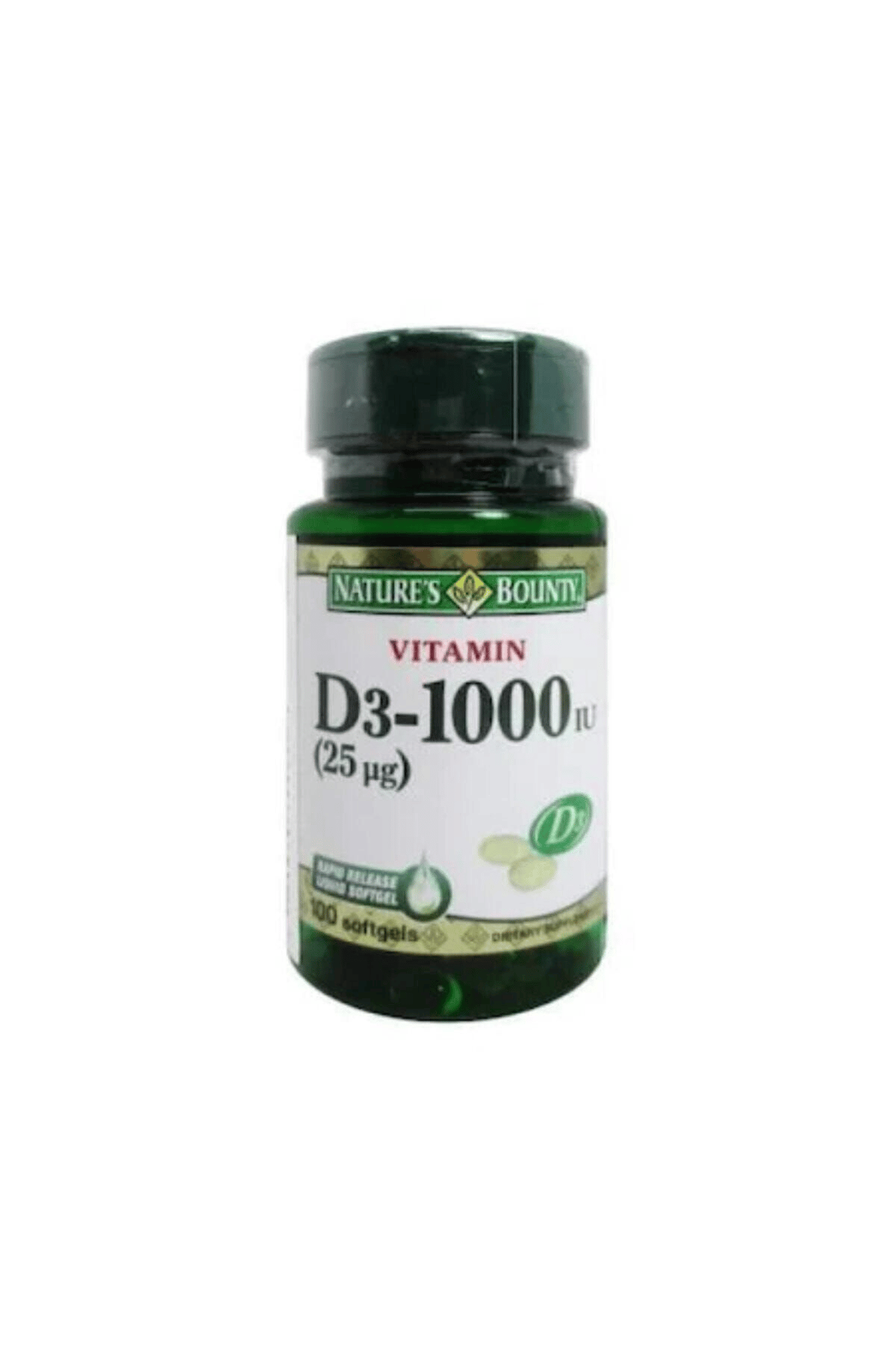 Vitamin D3 1000'Iu 100 Softjel