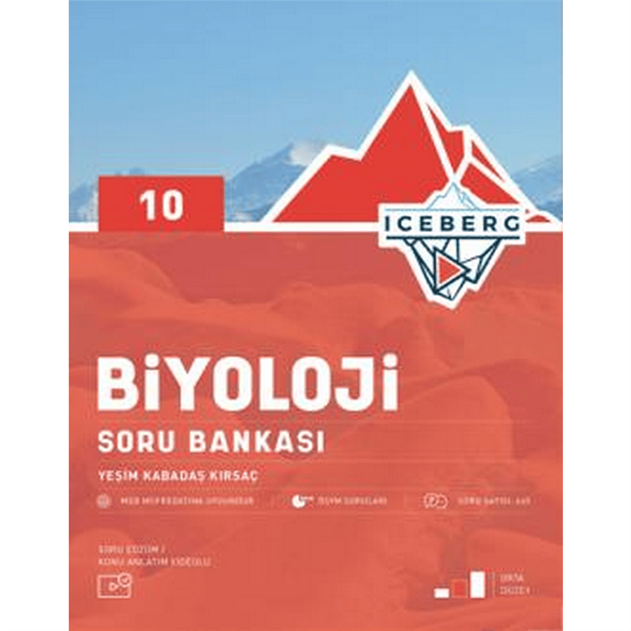 10. Sınıf Iceberg Biyoloji Soru Bankası