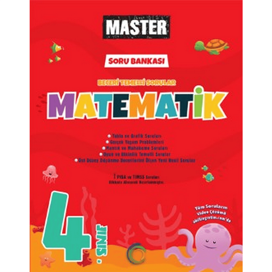 4. Sınıf Master Matematik Soru Bankası