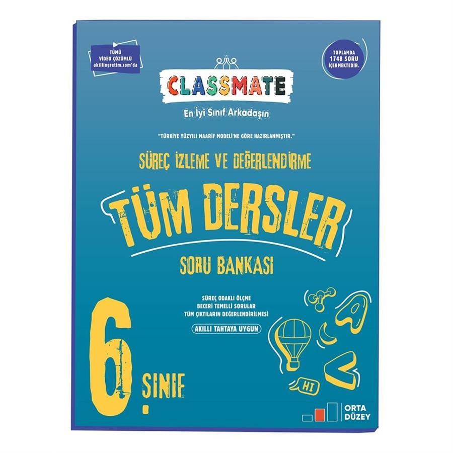 6. Sınıf Classmate Tüm Dersler Soru Bankası