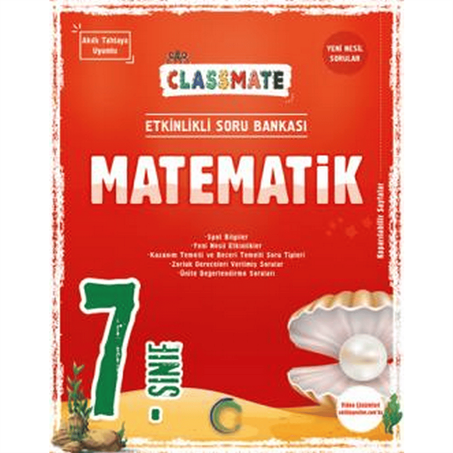 7. Sınıf Classmate Matematik Soru Bankası