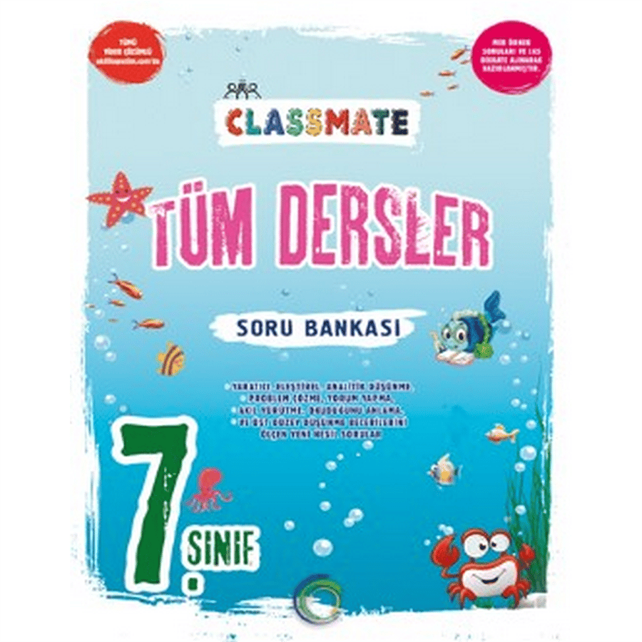 7. Sınıf Classmate Tüm Dersler Soru Bankası