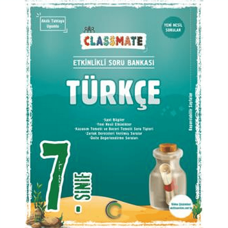 7. Sınıf Classmate Türkçe Soru Bankası