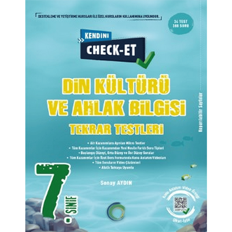7. Sınıf Kendini Check - Et Din Kültürü Ve Ahlak Bilgisi Tekrar Testleri