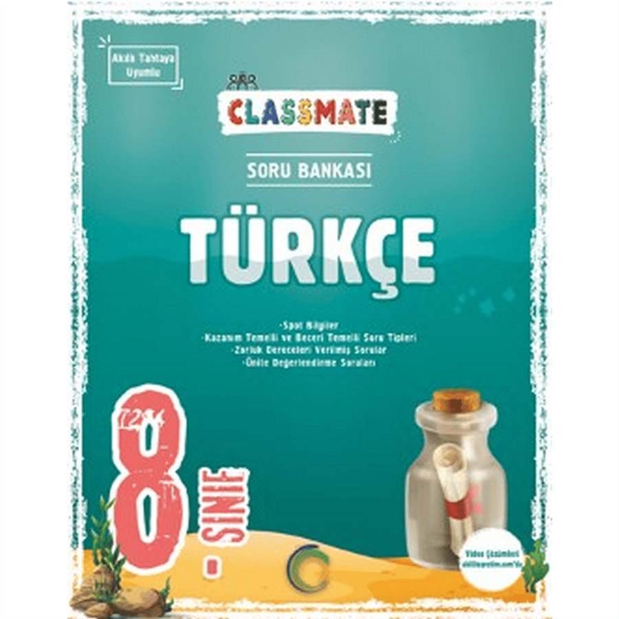 8. Sınıf Classmate Türkçe Soru Bankası