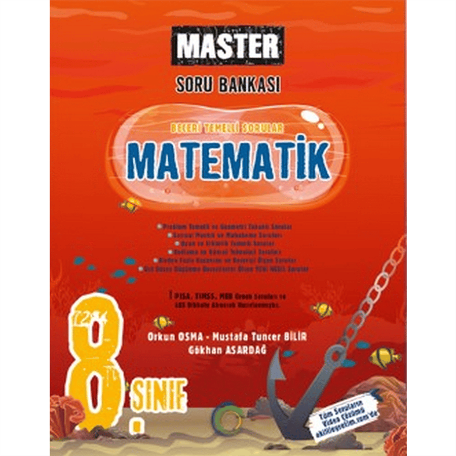 8. Sınıf Master Matematik Soru Bankası