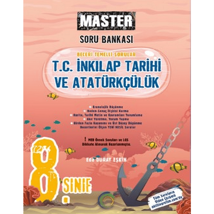 8. Sınıf Master T. C. İnkılap Tarihi Ve Atatürkçülük Soru Bankası