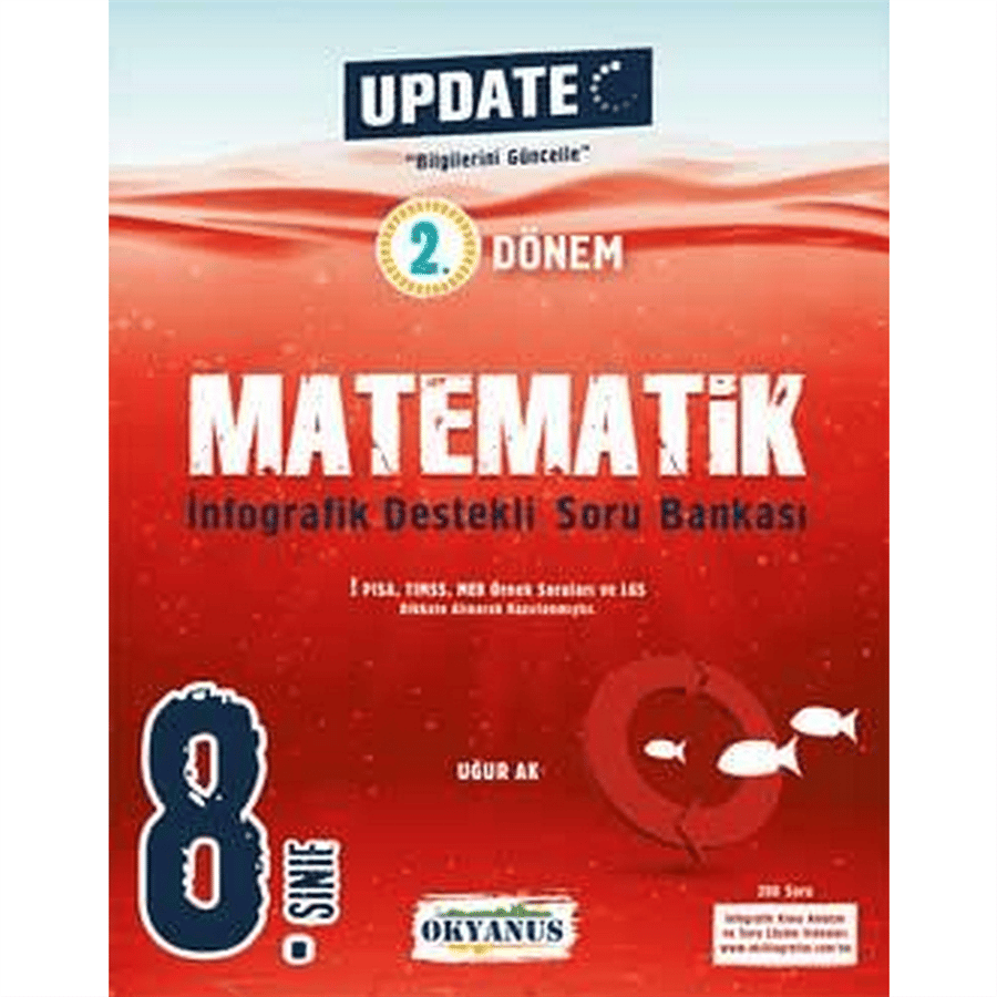 8. Sınıf Update 2. Dönem İnfografik Destekli Matematik Soru Bankası