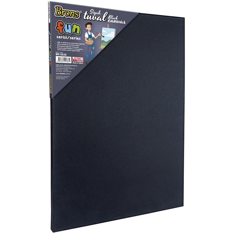 Brons BR-5030 25x35 Fun Serisi Siyah Tuval