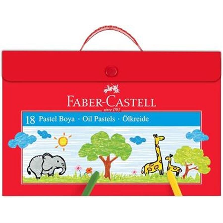 Faber-Castell Çantalı Pastel Boya 18 Renk