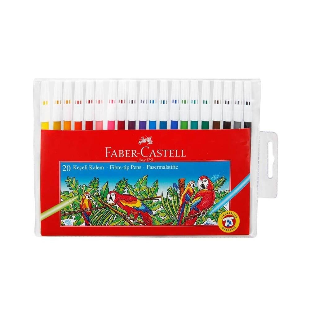 Faber-Castell Keçeli Kalem 20Li