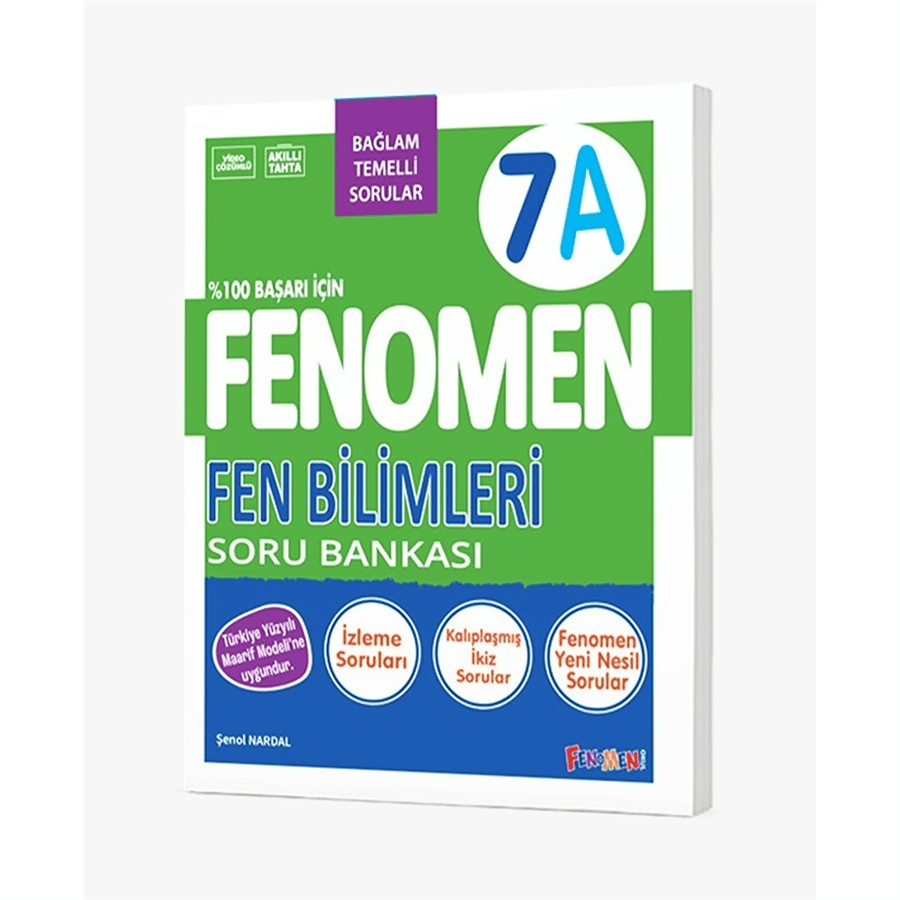 Fenomen Yayıncılık 7. Sınıf Fen Bilimleri A Soru Bankası (2026-2027 Güncel Baskı)