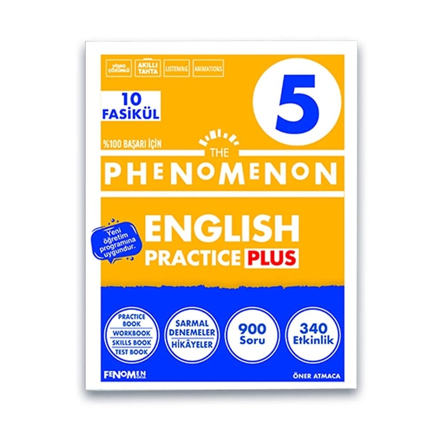 Fenomen Yayınları 5. Sınıf The Phenomenon English Practice Plus (10 Fasikül) (2026-2027 Güncel Baskı)