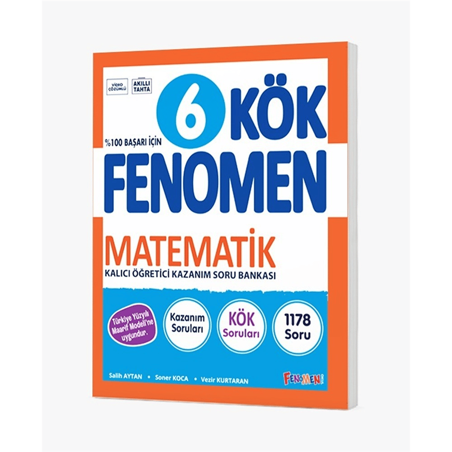 Fenomen Yayınları 6. Sınıf KÖK Matematik Soru Bankası