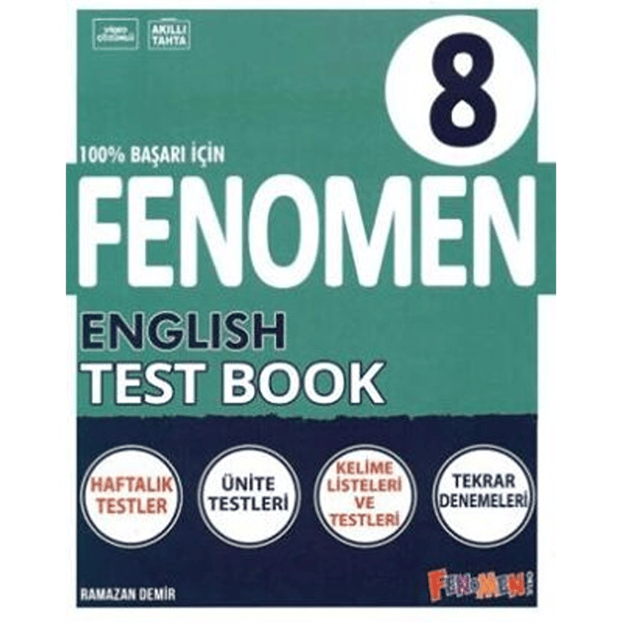Fenomen Yayınları 8. Sınıf Fenomen English Test Book Gama Yayınları