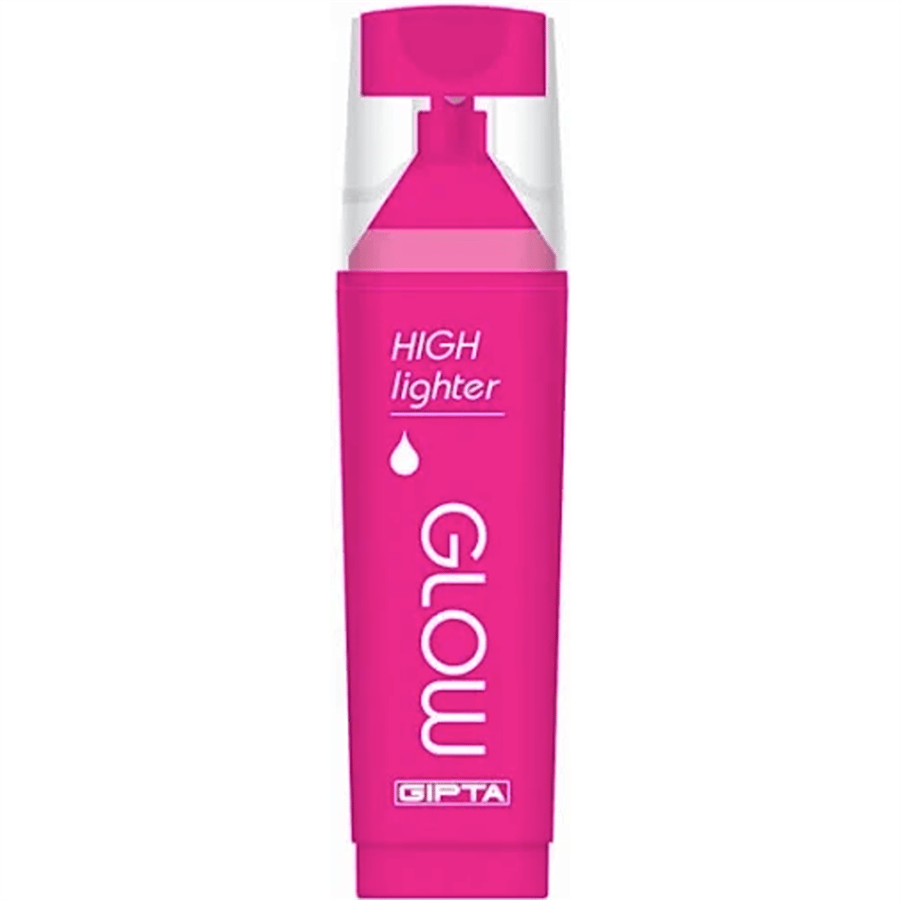 Gıpta Glow Neon Pembe Fosforlu Kalem