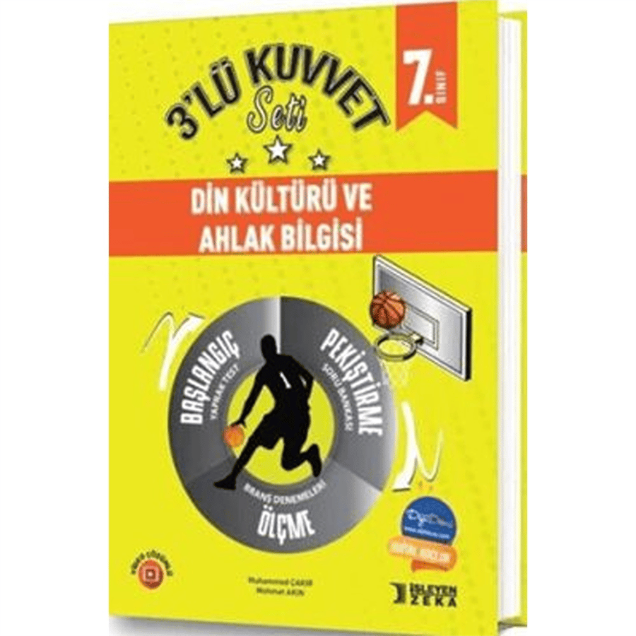 İşleyen Zeka Yayınları 7. Sınıf Din Kültürü ve Ahlak Bilgisi 3`lü Kuvvet Serisi Seti