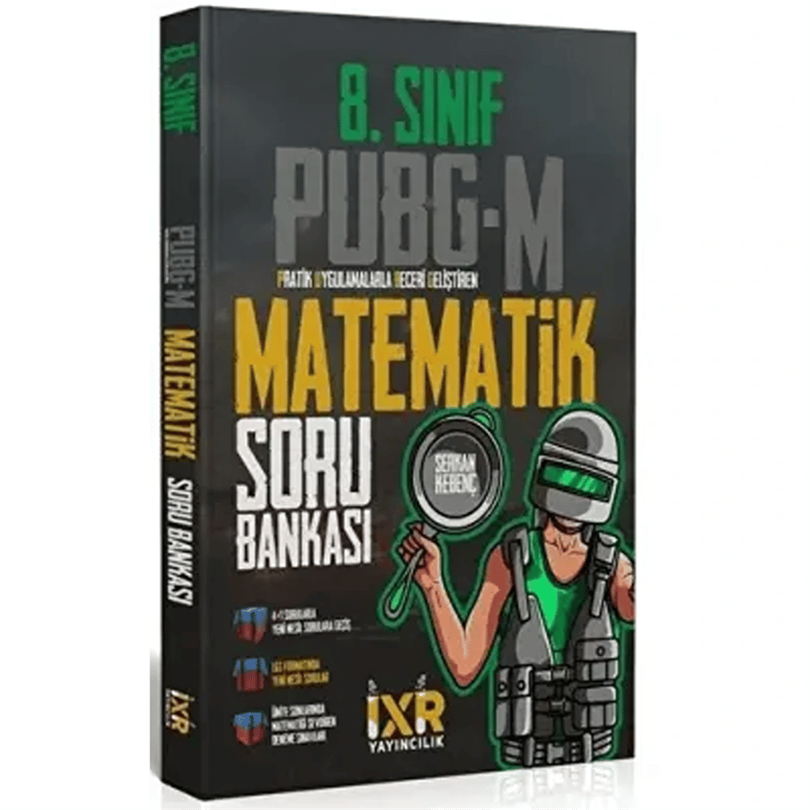 İxir Yayıncılık 8. Sınıf PUBG - T Matematik Soru Bankası
