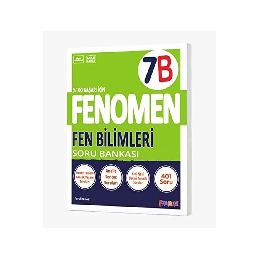 Kurmay Yayınları - Fenomen 7 Matematik Soru Bankası(B) 