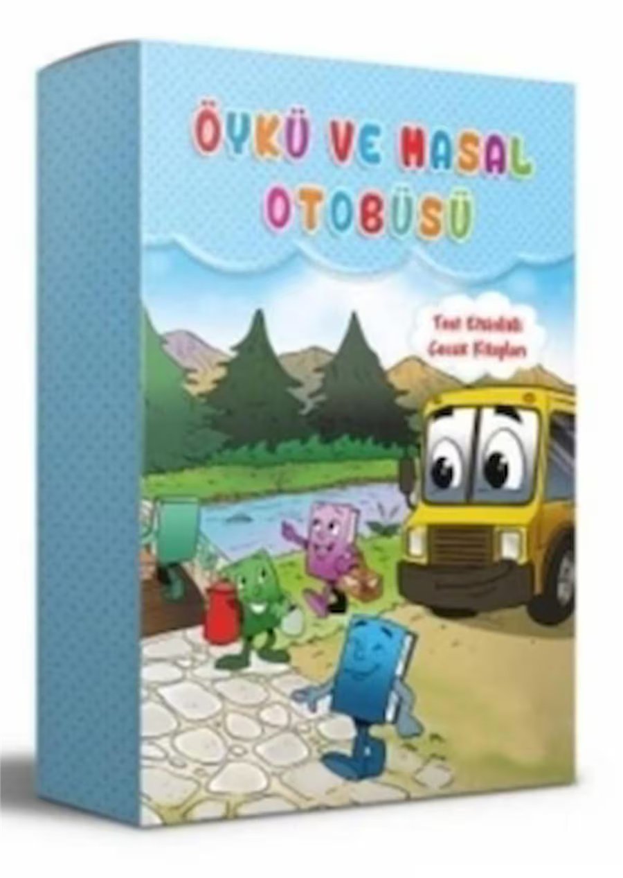 Öykü ve Masal Otobüsü  8 Kitap Kutulu Set