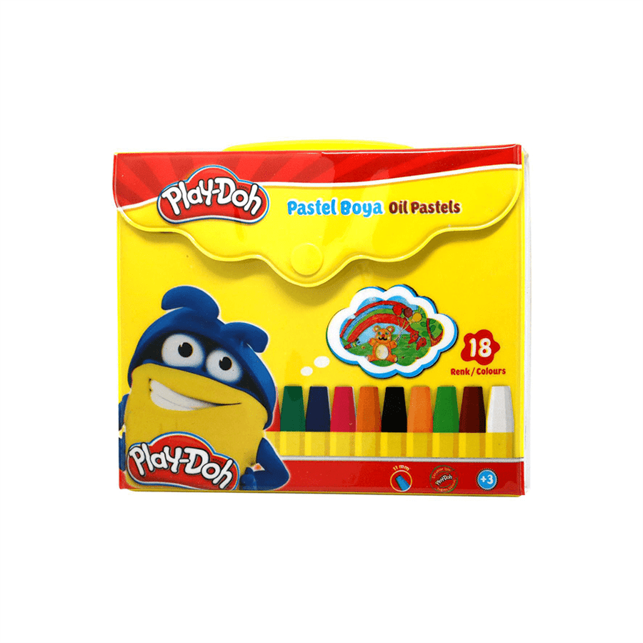 Play-Doh Pastel Boya Çantalı 18 Renk