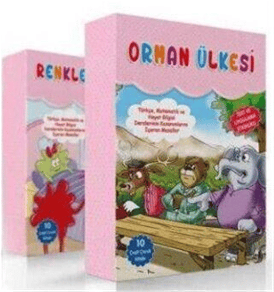 Renkler Sınıfı - Orman Ülkesi Dizisi 10 Kitap