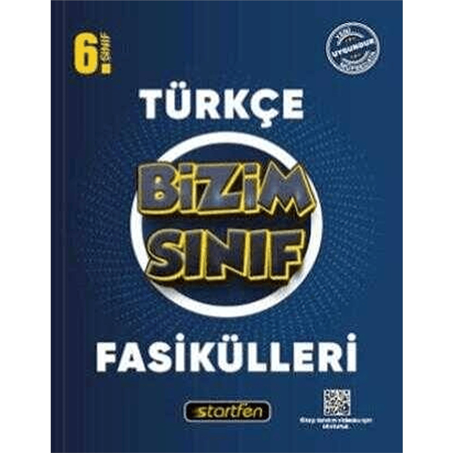 Startfen Yayınları 6. Sınıf Türkçe Bizim Sınıf Etkinlikli Soru Bankası (2026-2027 Güncel Baskı)