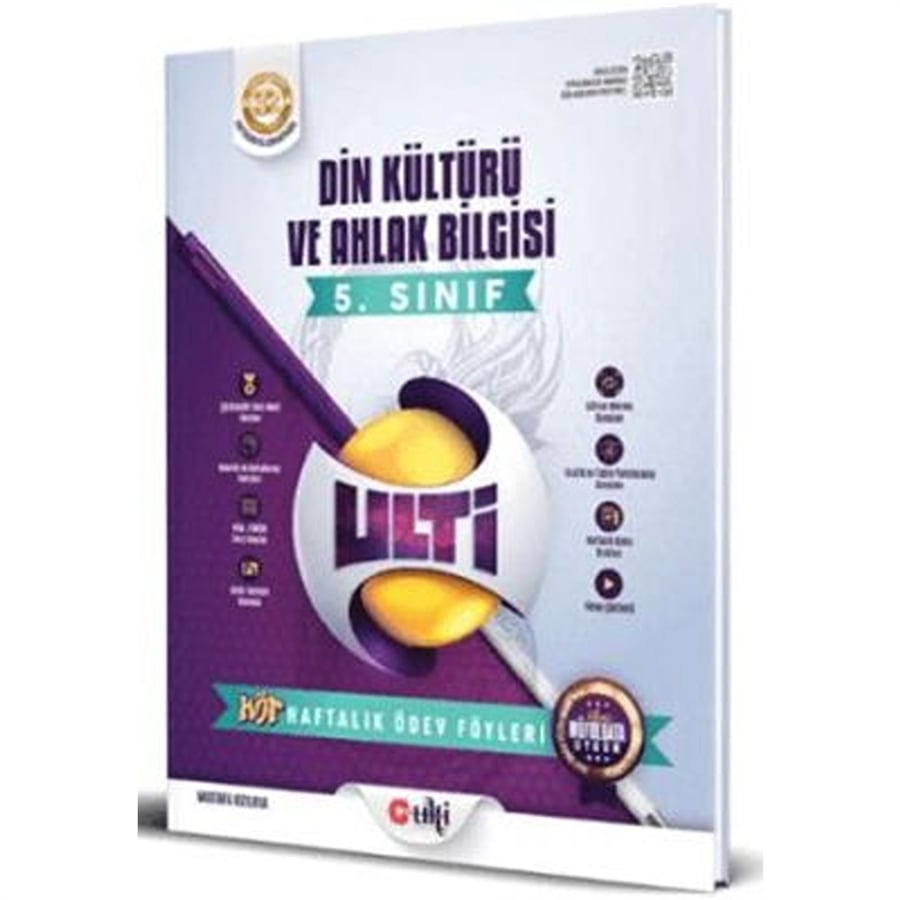 ULTİ 5. Sınıf Din Kültürü ve Ahlak Bilgisi Haftalık Ödev Föyleri