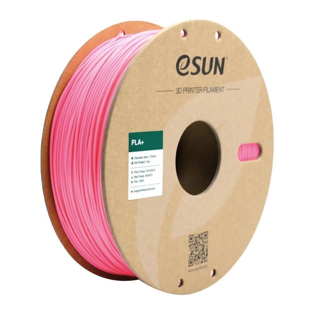 Esun PLA+ Filament 1.75 mm 1 Kg - Pembe