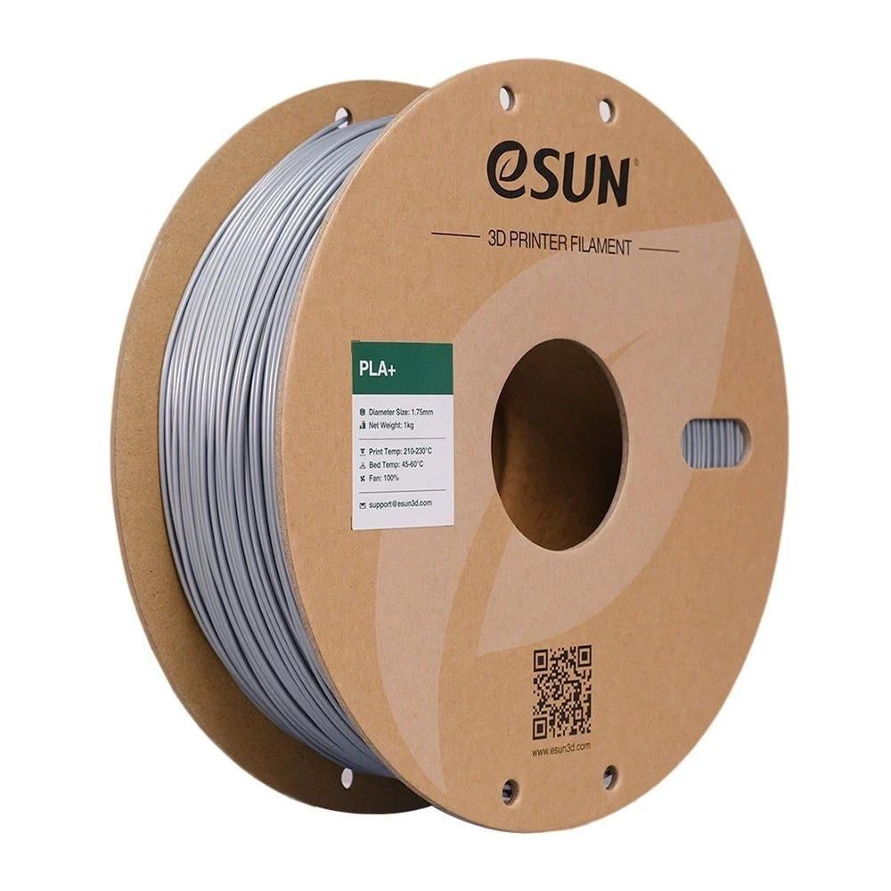 Esun PLA+ Filament 1.75 mm 1 Kg - Gümüş