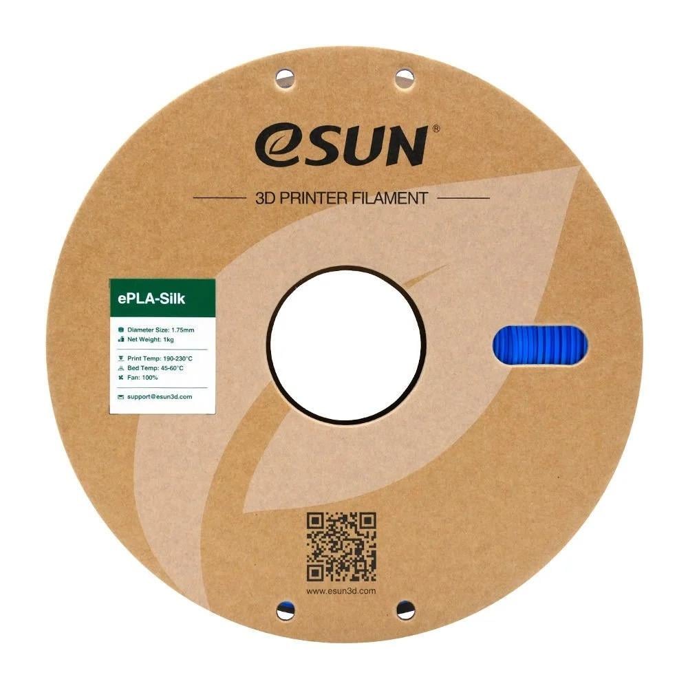 Esun PLA-SILK Filament 1.75 mm 1 Kg - Mavi