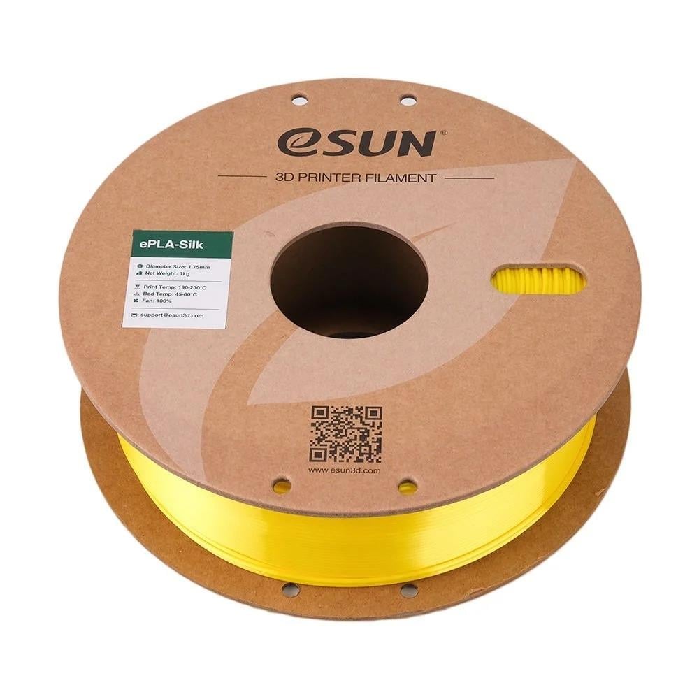 Esun PLA-SILK Filament 1.75 mm 1 Kg - Sarı