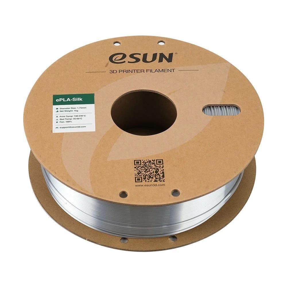 Esun PLA-SILK Filament 1.75 mm 1 Kg - Gümüş