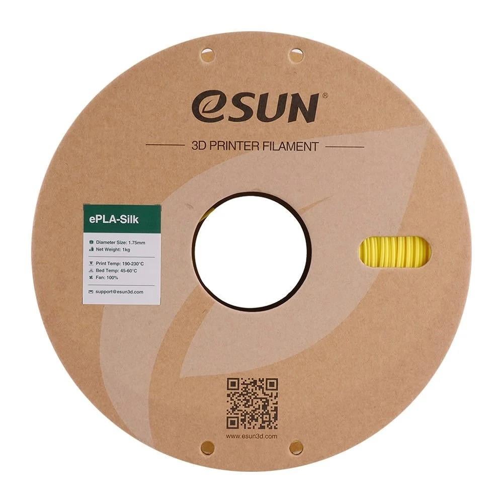 Esun PLA-SILK Filament 1.75 mm 1 Kg - Sarı