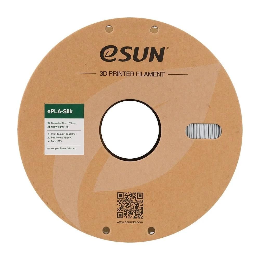 Esun PLA-SILK Filament 1.75 mm 1 Kg - Gümüş