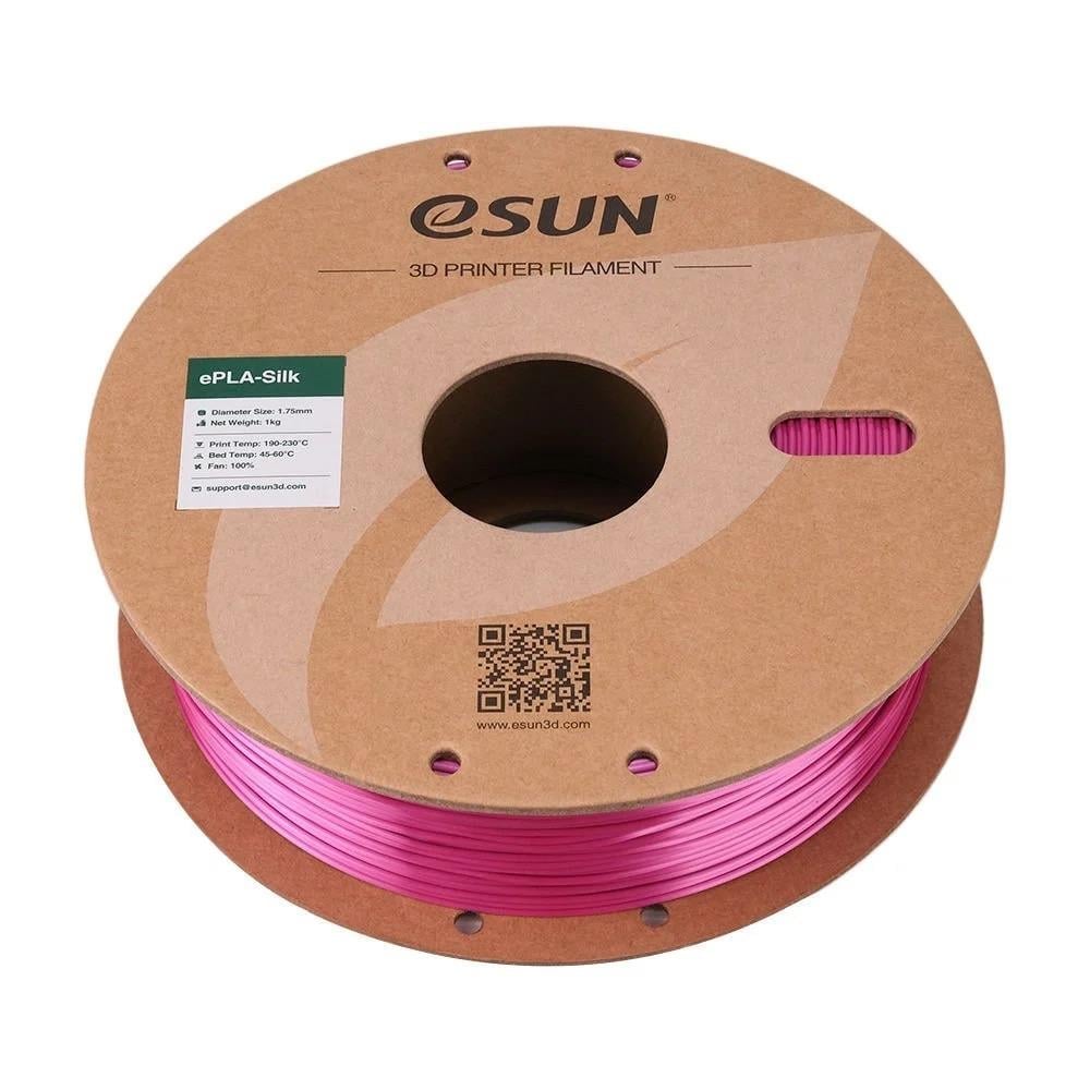 Esun PLA-SILK Filament 1.75 mm 1 Kg - Fuşya