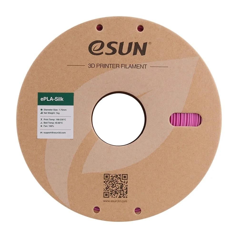 Esun PLA-SILK Filament 1.75 mm 1 Kg - Fuşya