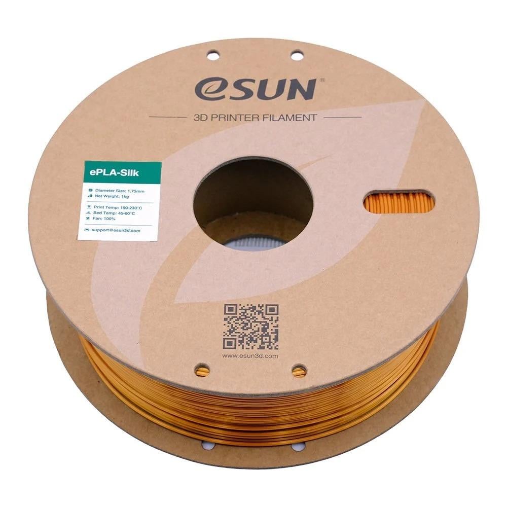 Esun PLA-SILK Filament 1.75 mm 1 Kg - Bakır