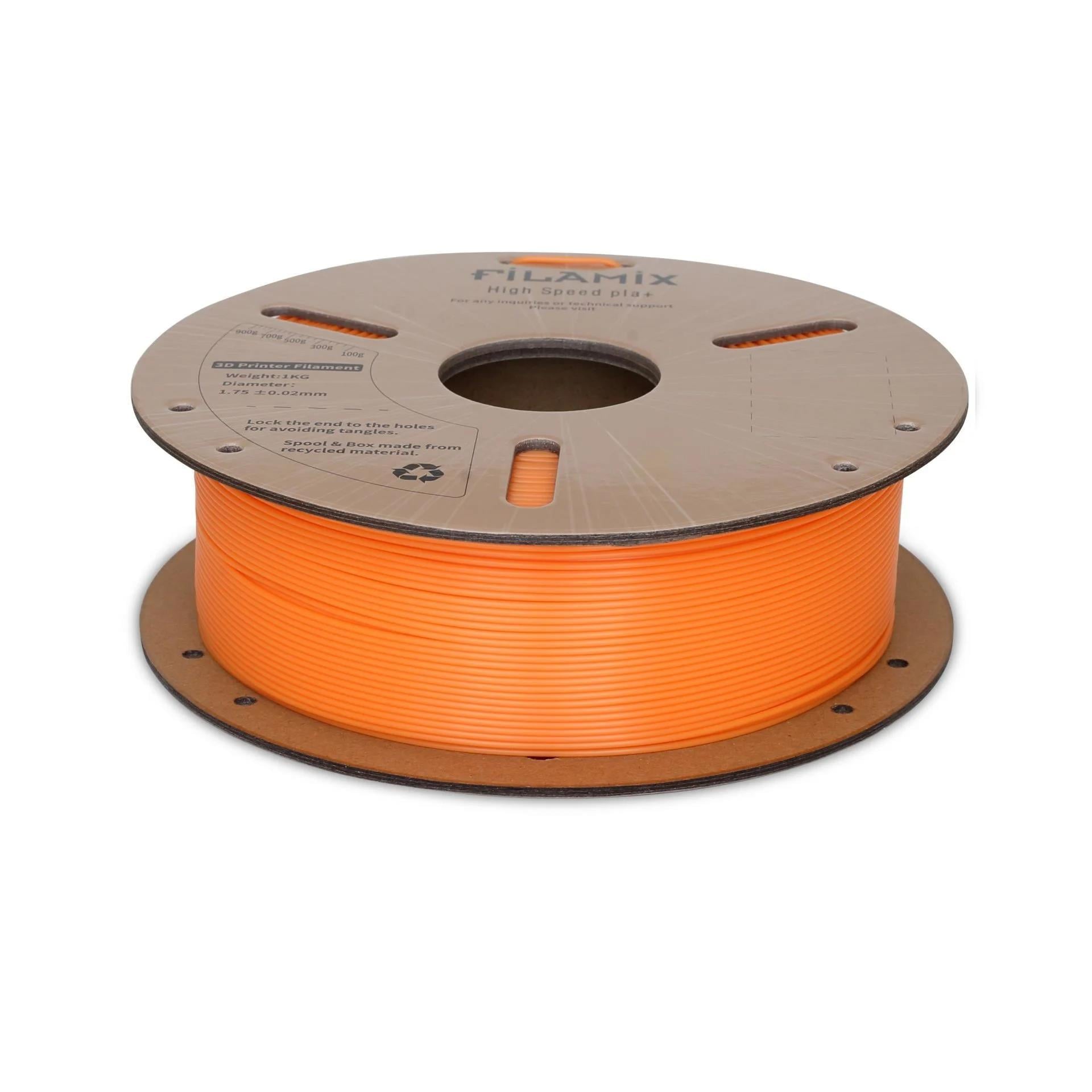 Filamix PLA+ Filament 1.75 mm 1 Kg - Turuncu