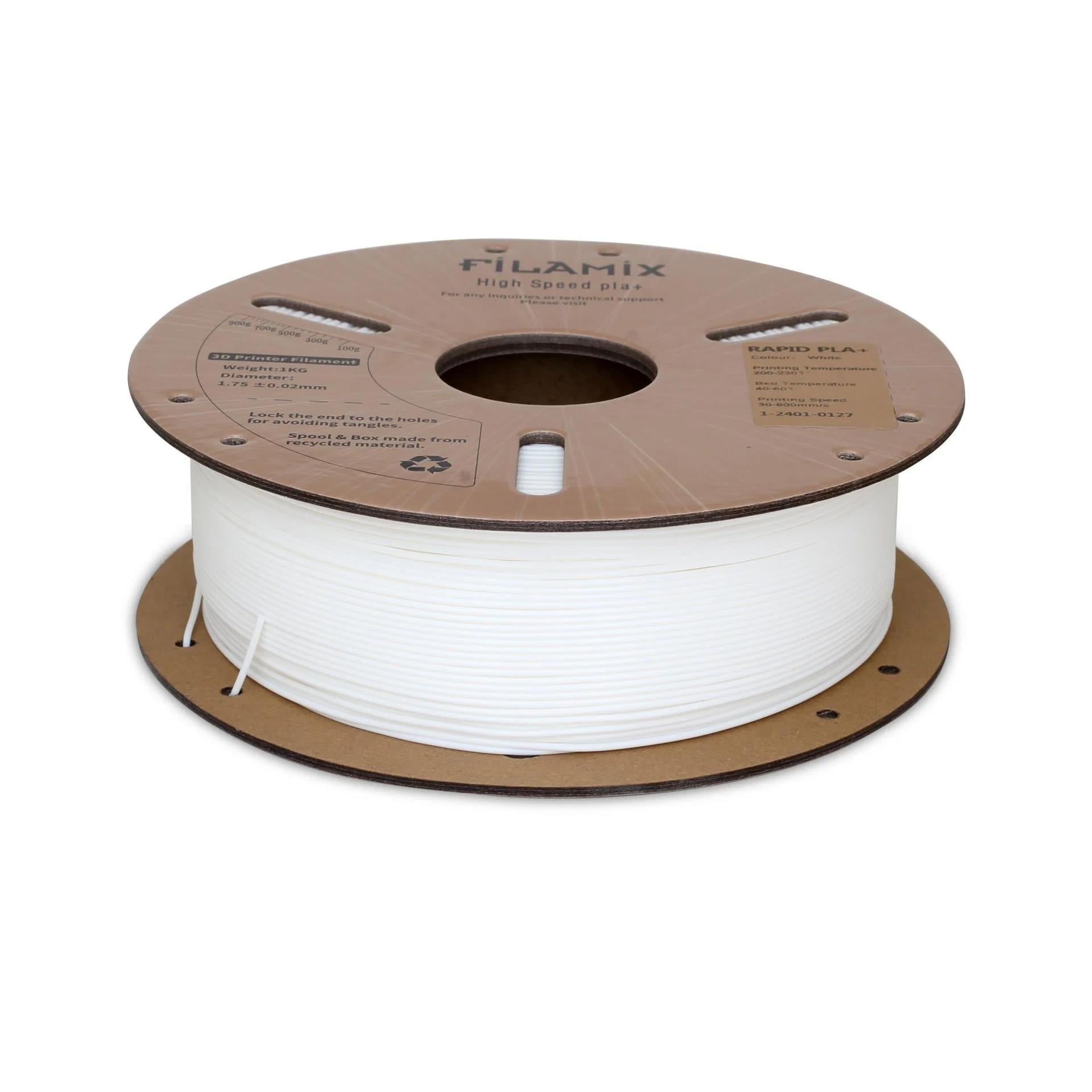 Filamix PLA+ Filament 1.75 mm 1 Kg - Beyaz