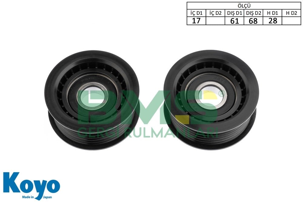 06E 903 133 H 17X61 / 68X28
7 PK PLASTİK
( PLASTIC )
